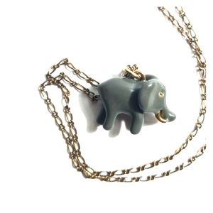 J.crew Elephant Necklace